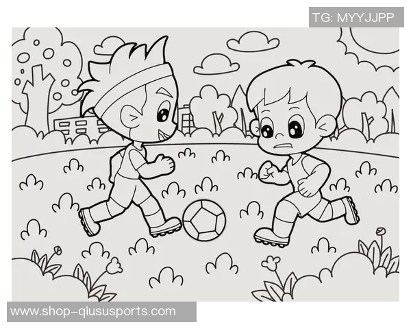 简笔画展示踢足球的人物形象与运动激情的完美结合